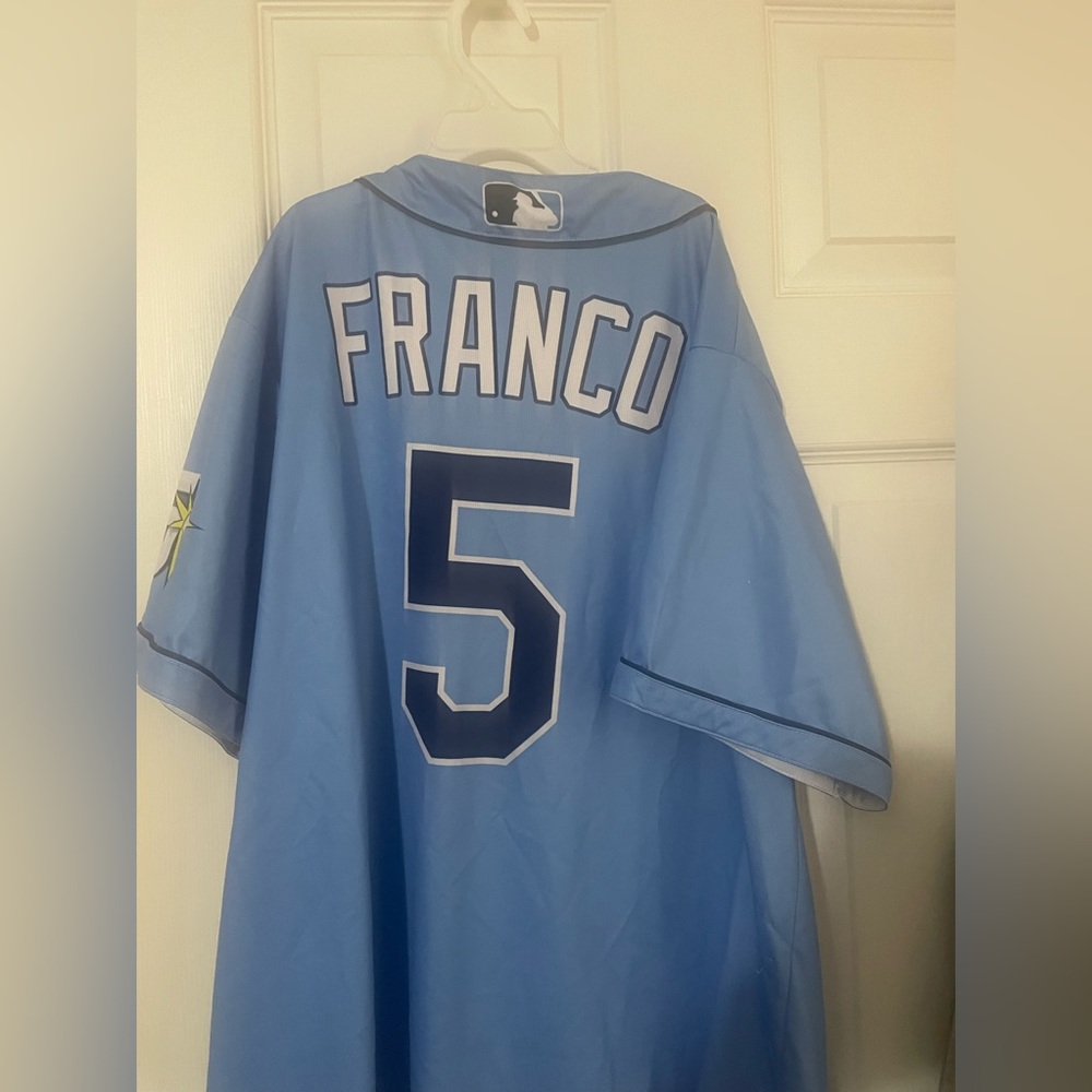 Tampa Bay Rays Franco jersey